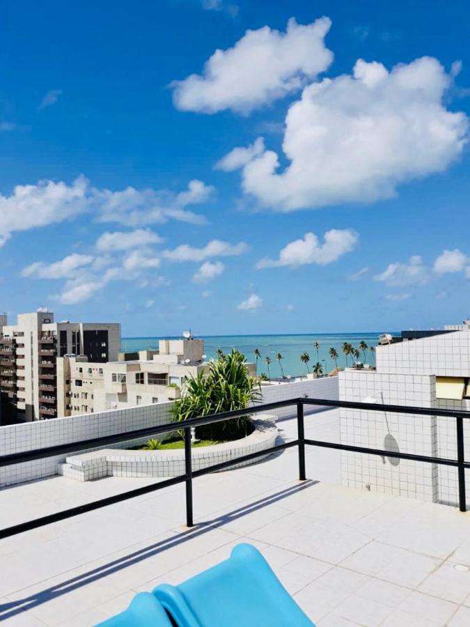 Apto Jatiuca Uma Quadra Da Praia Maceió Exterior foto