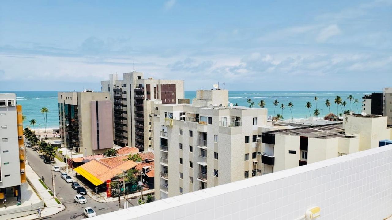 Apto Jatiuca Uma Quadra Da Praia Maceió Exterior foto