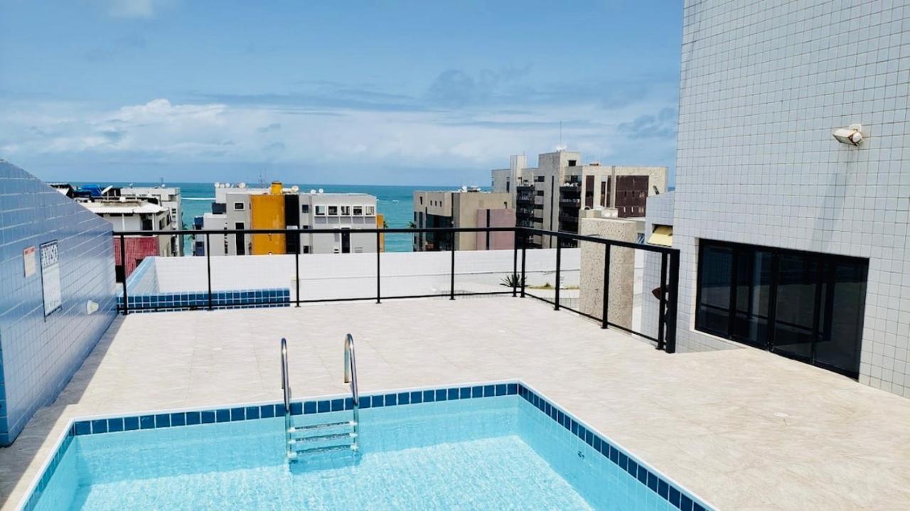 Apto Jatiuca Uma Quadra Da Praia Maceió Exterior foto